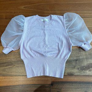 Balloon Sleeve Top - NEVER BEEN WORN